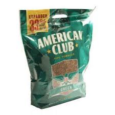 AMERICAN CLUB PIPE TOBACCO GREEN BAG 6OZ