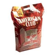 AMERICAN CLUB PIPE TOBACCO RED BAG 6OZ