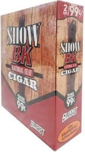 SHOW BK NATURAL LEAF CIGAR SWEET 2 FOR 99c
