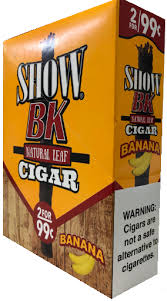 SHOW BK NATURAL LEAF CIGAR BANANA 2 FOR 99c