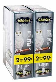 WHITE OWL CIGARILLOS PLATINUM 2-99c