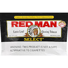 RED MAN LOOSE LEAF CHEWING TOBACCO SELECT