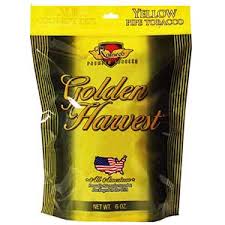 GOLDEN HARVEST YELLOW PIPE TOBACCO  6OZ.