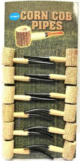 CORN COB PIPES 12CT