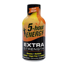 5 HOUR ENERGY EXTRA STRENGTH PEACH MANGO* 12CT/BX