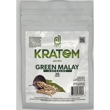 NJOY KRATOM 20CT CAPSULE BAG GREEN MALAY