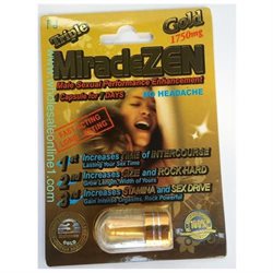 IMPERIAL XX 7500/9900Triple Miraclezen Gold 1750mg Male Enhancement Pill