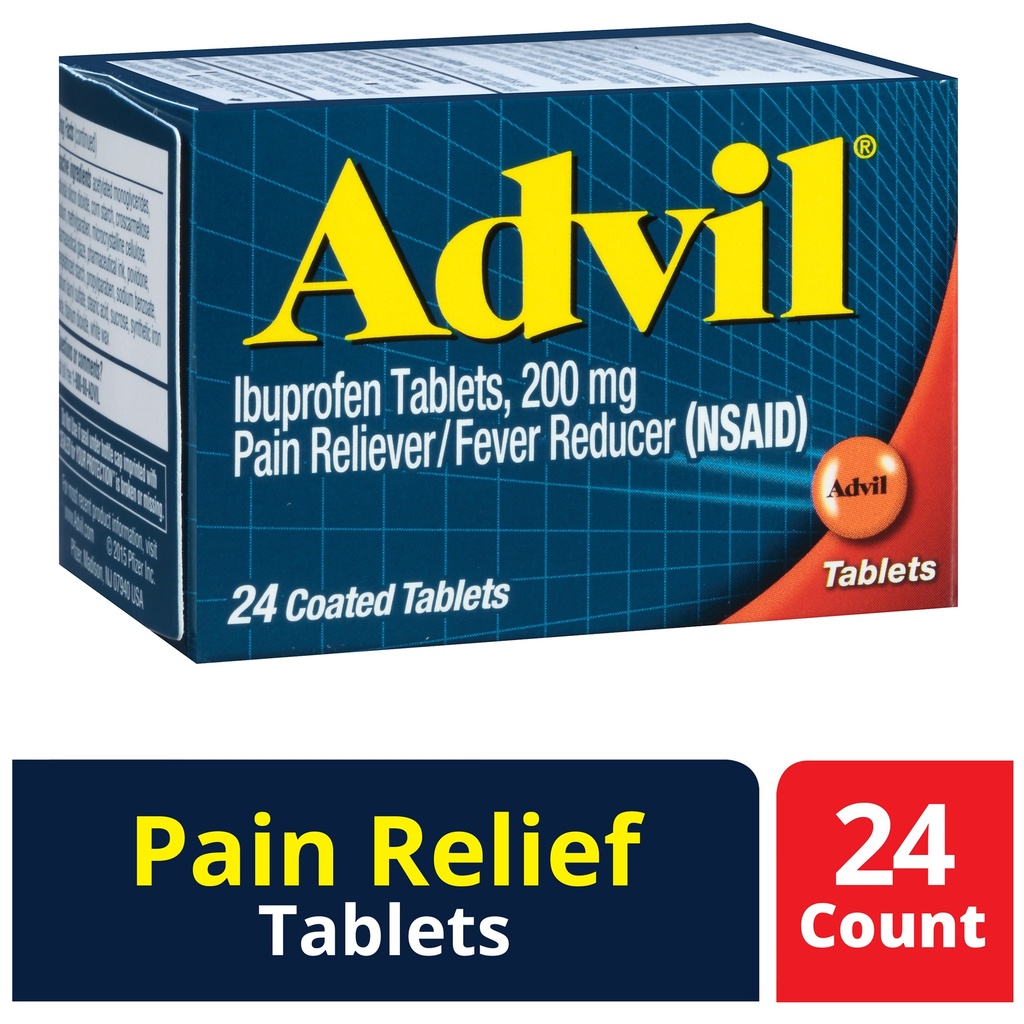 ADVIL TABLETS 24'S