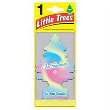 LITTLE TREE CAR FRESHENER - COTTON CANDY