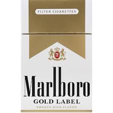 MARLBORO GOLD LABEL KING BOX