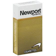NEWPORT NON-MENTHOL GOLD BOX