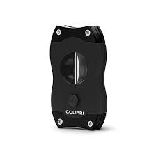 COLIBRI V-CUT CIGAR CUTTER , BLK+BLK