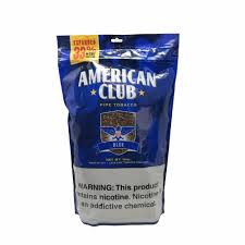 AMERICAN CLUB PIPE TOBACCO BLUE BAG 16OZ