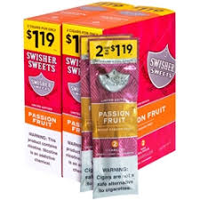 SWISHER SWEETS PASSION FRUIT 2-$1.19