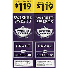 SWISHER SWEETS GRAPE 2-$1.19