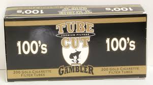 TUBECUT GAMBLER GOLD TUBES 100MM 200ct
