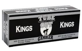TUBECUT GAMBLER SILVER TUBES KING 200ct