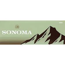 SONOMA MEN GREEN 100'S SOFT (G)