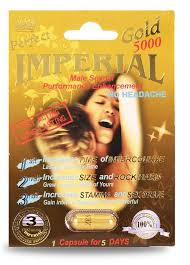 IMPERIAL CBD 1'S 5000 GOLD/SILVER