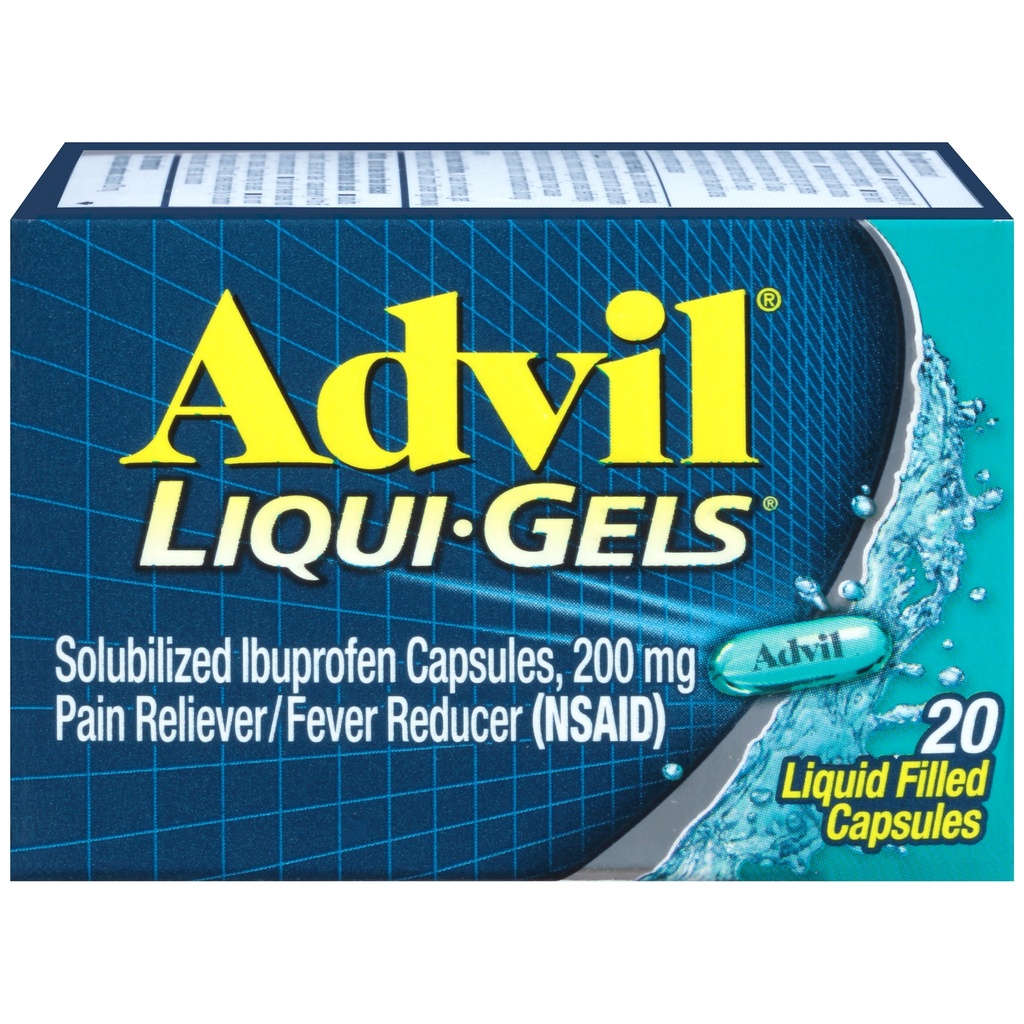 ADVIL LIQUID-GEL 20'S
