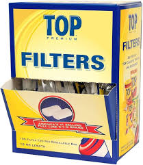 TOP 15MM Length 100ct Filter Tips - 100ct
