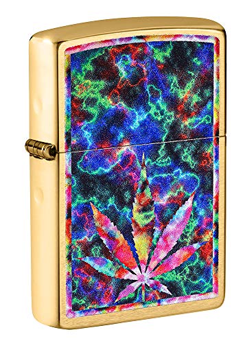ZIPPO LEAF DESIGN