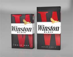 WINSTON BLACK 100 BOX