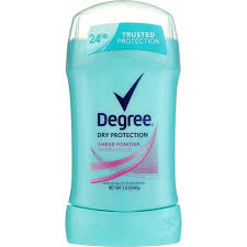 DEGREE SOLID WOMEN SHEER POWDER 1.6OZ