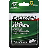 EXCEDRIN BLISTER PK 2'S