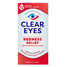 CLEAR EYES 0.2FL OZ CARDED REDNESS RELIEF (12)