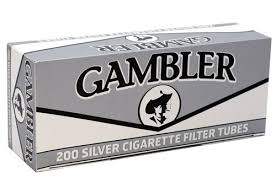 GAMBLER TUBES Silver King Size 200ct