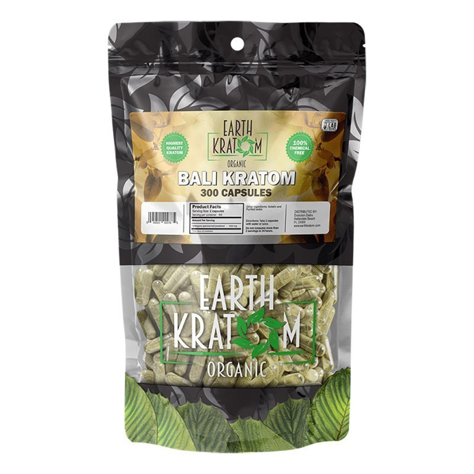 EARTH KRATOM 300CAPSULES