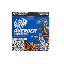 SPECIAL BLUE BUTANE LIGHTER THE AVENGER (6)