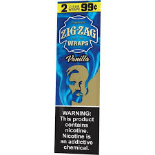 ZIG-ZAG WRAPS VANILLA 2/.99