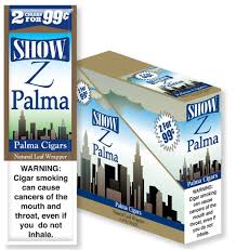 SHOW - Z PALMA CIGARS NAT LEAF 15 POUCH  2/.99