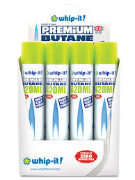 WHIP-IT PREMIUM BUTANE 420ML (12)