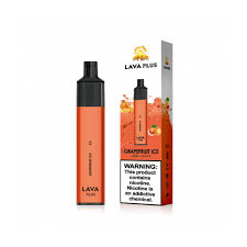 LAVA PLUS GRAPEFRUIT ICE 2000 PUFFS (10)