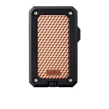 COLIBRI RALLY JET LIGHTER , BLK+ ROSE