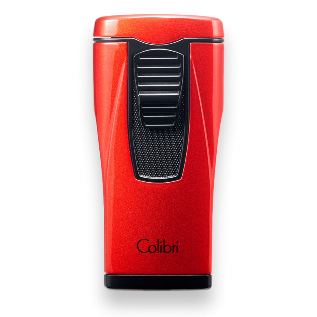 COLIBRI MONACO TRIPLE FLAME LIGHTER RED