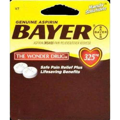 BAYER ASPIRIN TABLET BLISTER PK 2'S