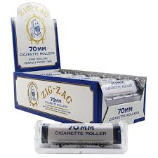 ZIG-ZAG 70MM CIGARETTE ROLLERS  12CT.