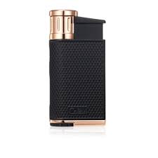 COLIBRI EVO SINGLE-JET LIGHTER , BLK+ ROSE