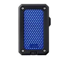 COLIBRI RALLY JET LIGHTER , BLK + BLUE