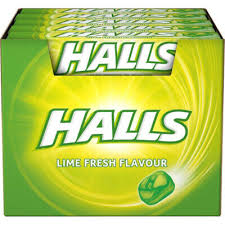 HALLS LIME FRESH