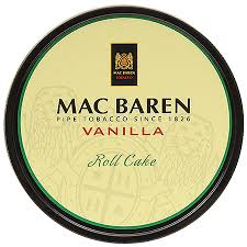 MAC BAREN VANILLA ROLL CAKE PIPE TOBACCO 3.5OZ TIN