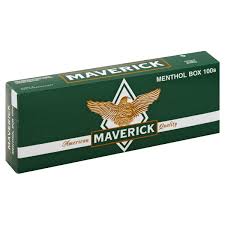 MAVERICK MENTHOL BOX 100 PROMOTIONAL .50 OFF (G)