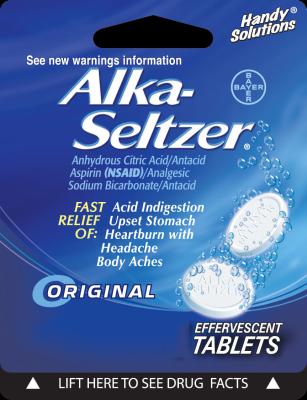 ALKA SELTZER ORIG.BLISTER PK 2'S