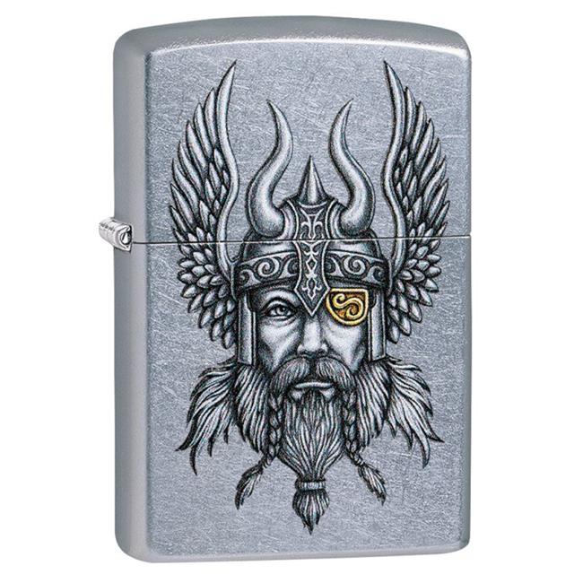 ZIPPO VIKING WARRIOR DESIGN