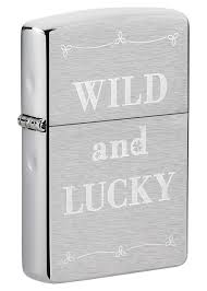 ZIPPO WILD AND LUCKY  DESIGN