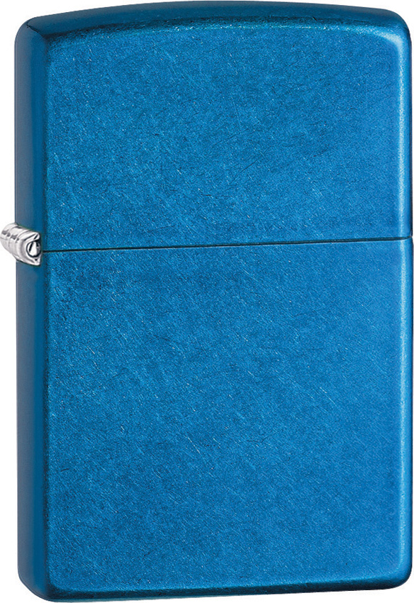 ZIPPO BRUSHED BLUE